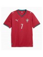 Portugal Cristiano Ronaldo #7 Heimtrikot WM 2026 Kurzarm Portugal Cristiano Ronaldo #7 Heimtrikot WM 2026 Kurzarm